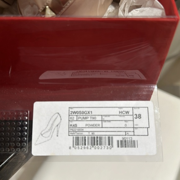 Valentino Rockstud pointed toe pum size 38 IT / US 8 - Picture 7 of 7